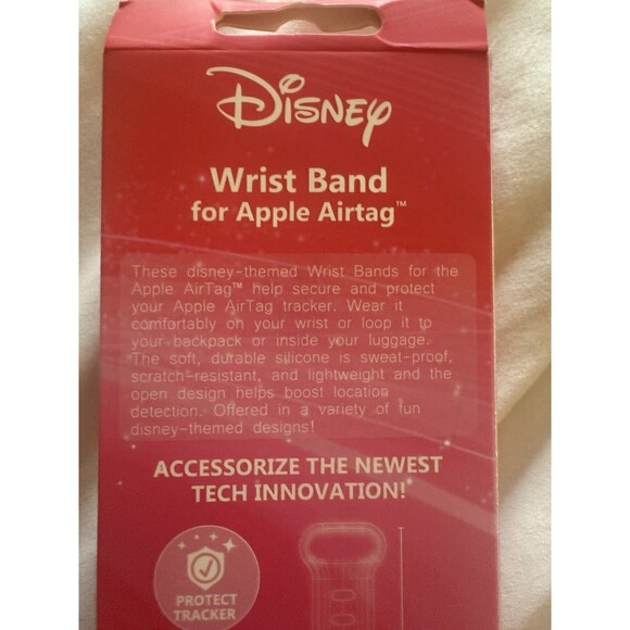 Disney Minnie Mouse Bow Apple AirTag Watch Wrist Band Size 9.6’’ New - Picture 6 of 8